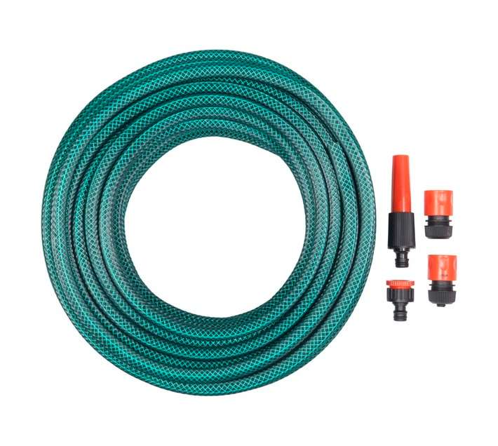 Watex Garden Hose with Fittings - Green 12030F
