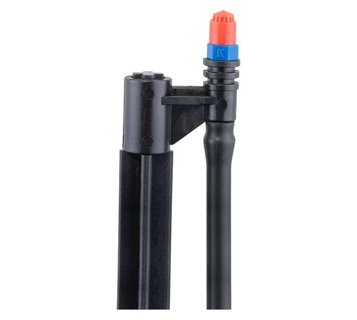 Microjet PN056 3 x 360 Degree Slimstake Sprinkler Heads - Black (450mm)