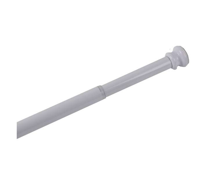 Shower Curtain Rod - White