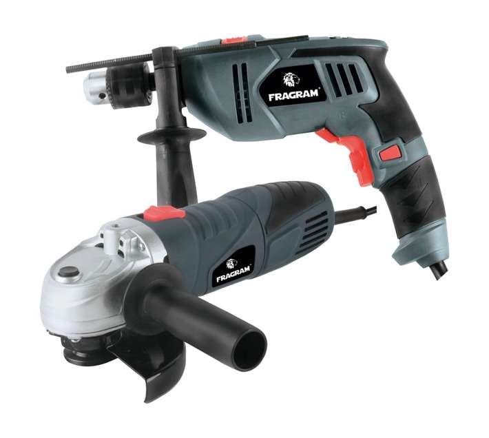 Fragram Impact Drill and Angle Grinder Set 500W MCOP1584