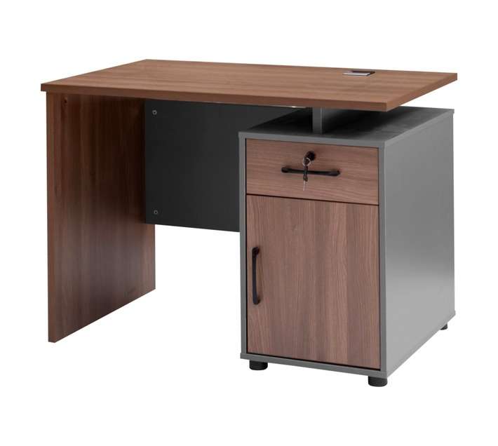 GOF Ricadrdo Office Desk - Walnut (1200 x 600 x 750mm)