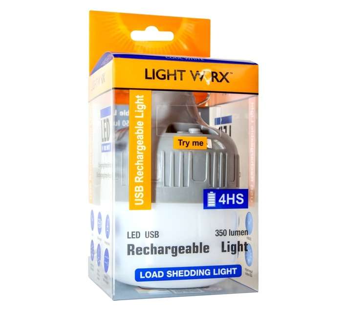 Lightworx Large USB Rechargeable LED Light