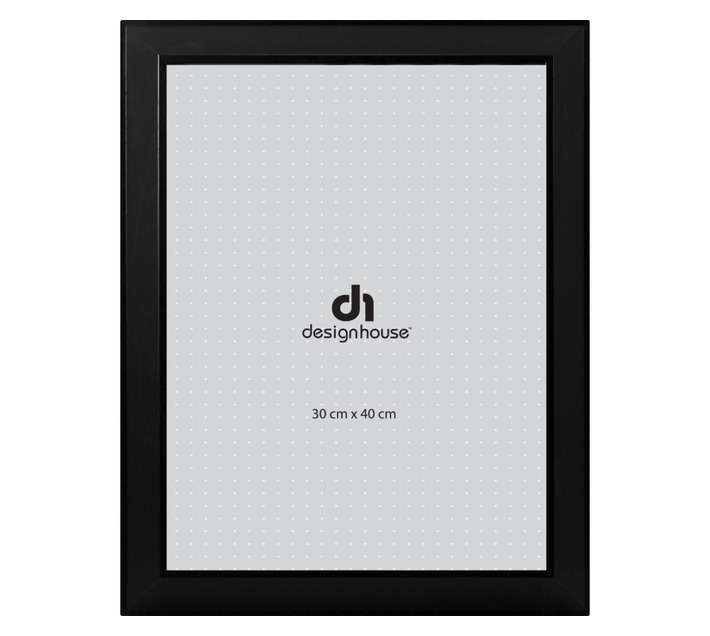 Amber Bay Demi Picture Frame - Black (400 x 300mm)