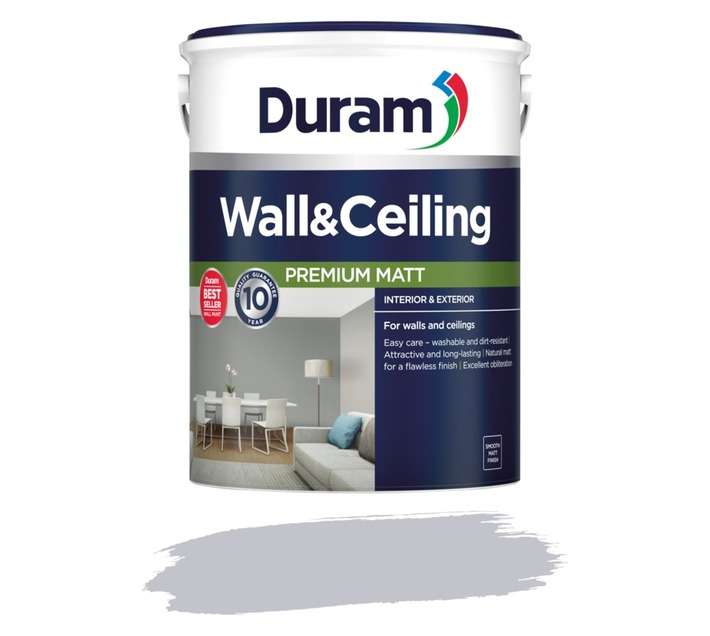 Duram Wall and Ceiling - Pewter (5L)