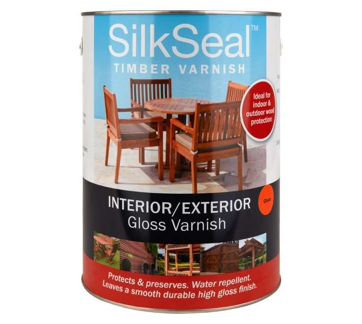 Silkseal Varnish Timber - Clear (5L)