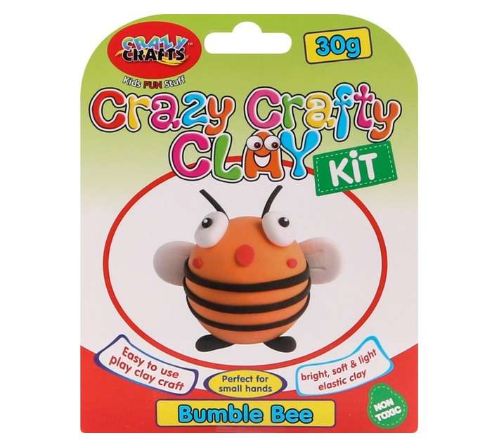 Crazy Crafts Bumble Bee Clay Kit (30g)