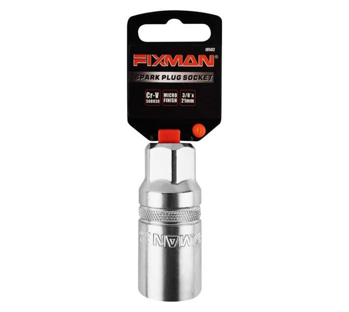 FIXMAN SOCKET 3/8 DRV 21MM SPARK PLUG