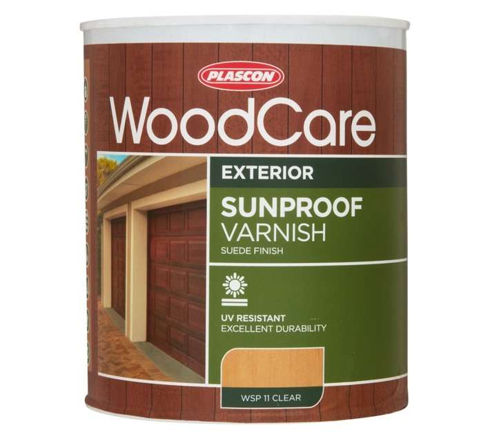Plascon Woodcare Sunproof Suede - Clear (1L)