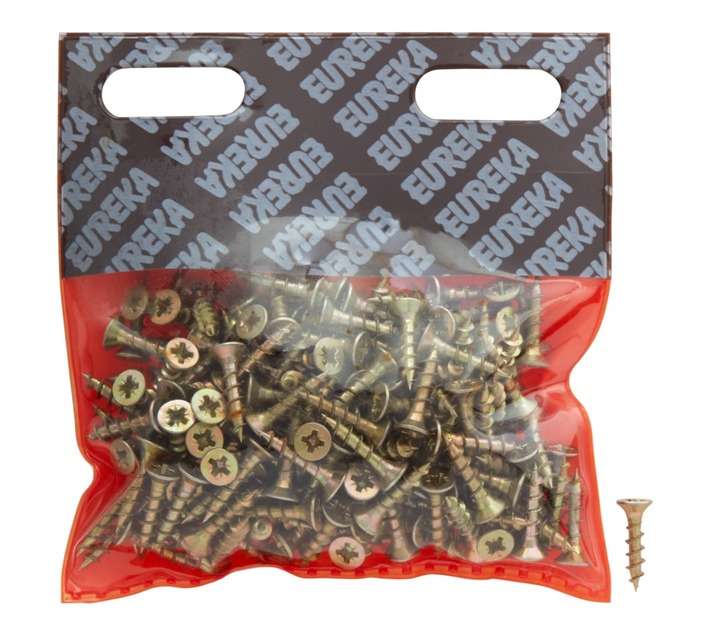 Eureka 1GE30U 4 x 20mm Chipboard Full Thread Yp (200 Pack)