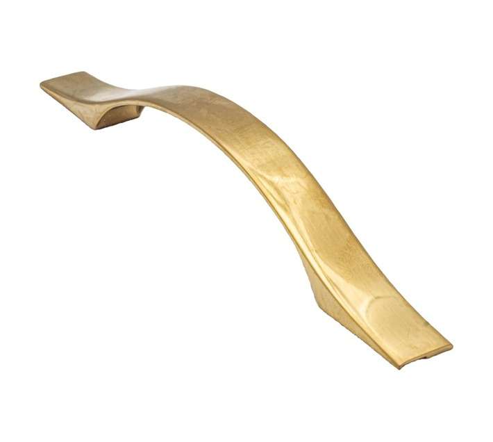 FIT Jamie Handle - Black/Satin Gold (138 x 15 x 22mm)
