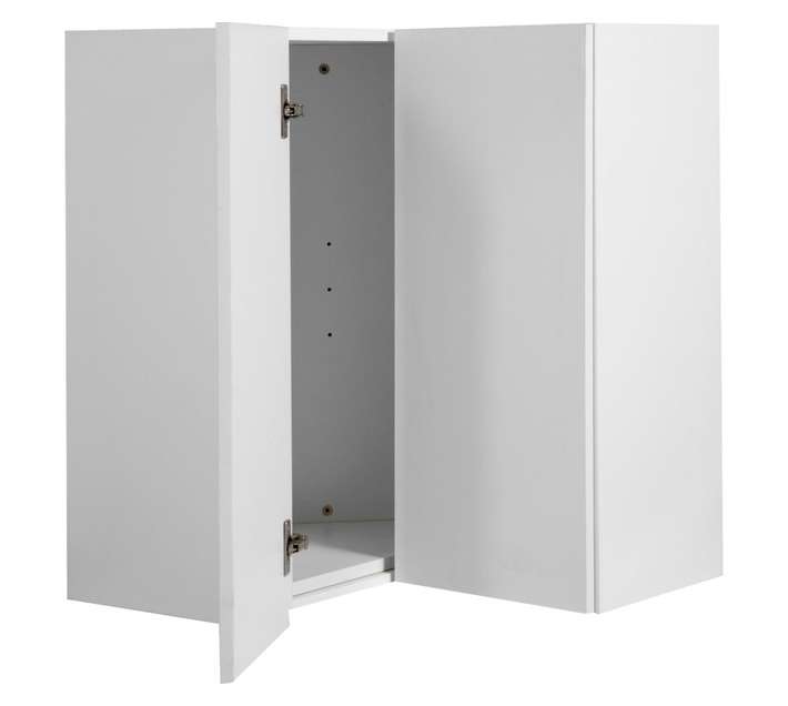 Home and Kitchen Base Unit Corner Cabinet - White (900mm)