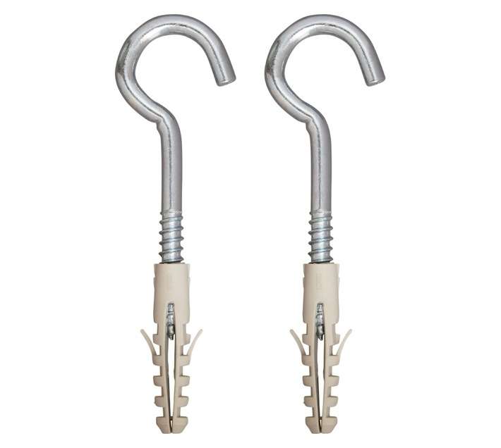 IKA Hook Screw 10mm and Nylon Plug TP (2 Pack)