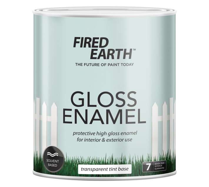 Fired Earth Gloss Enamel Pastel Base (1L)