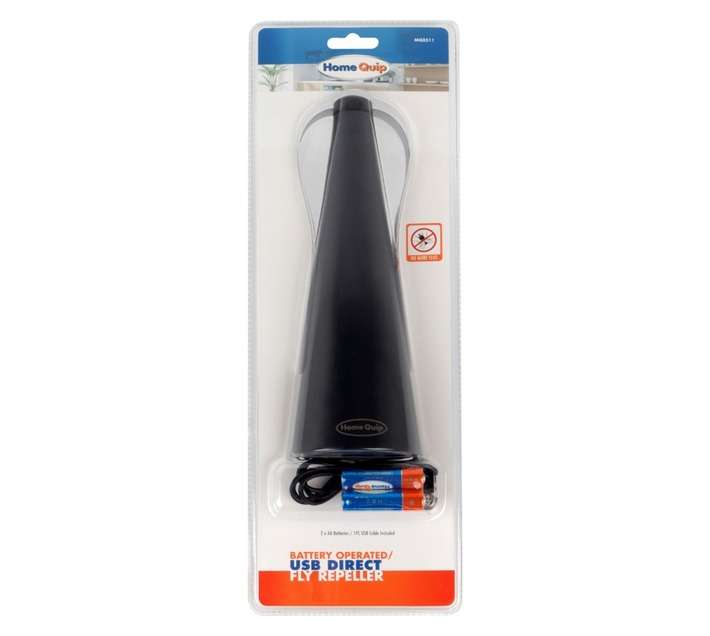 Homequip USB/Battery Fly Repeller - Black