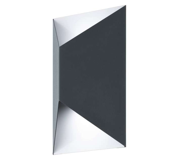 Eurolux Predazzo Outdoor Wall Light - Anthracite/White
