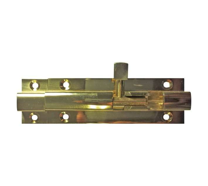 Euro Brass Barrel Bolt Straight - Brass (100x32mm)