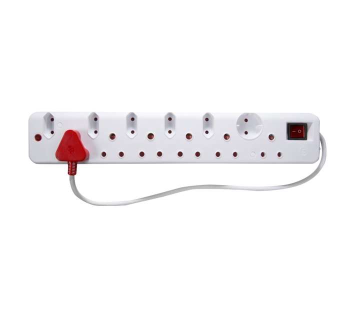 Ellies Electronics Multiplug 12way Surge In Packet