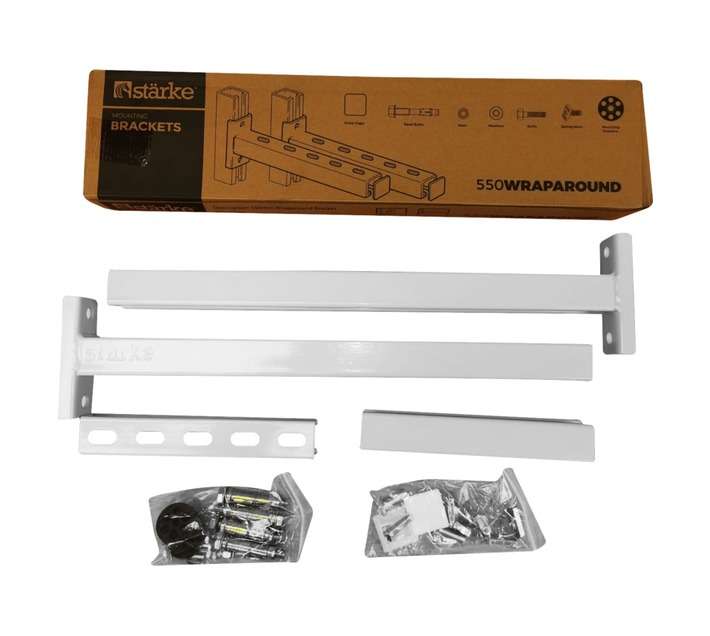 Airconditioning Bracket - White (550mm)