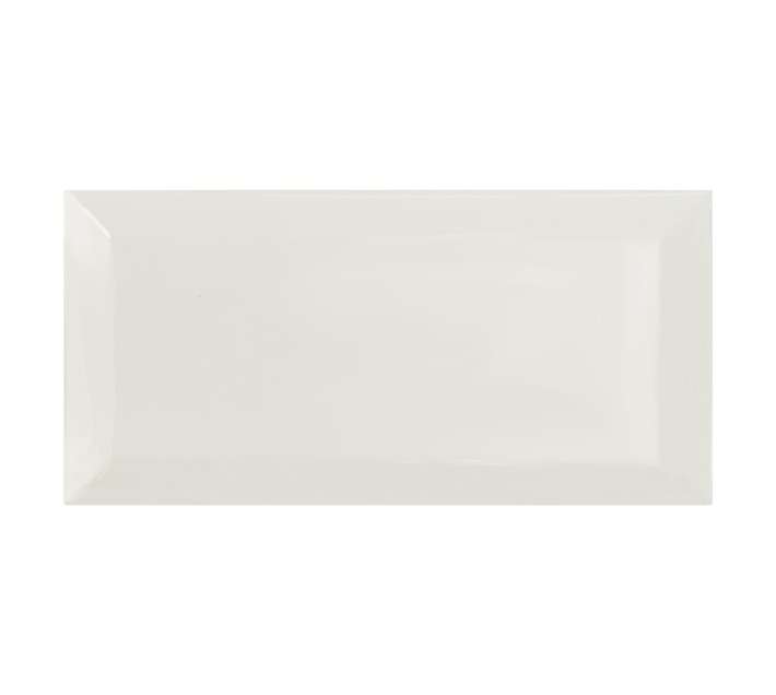 Johnson Tiles 3 Bevel Urban Tile - Metro White (200 x 100mm)
