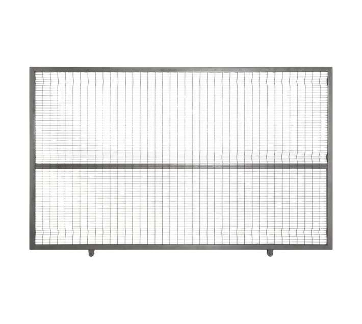 Awesome Steel AVSLD1830E A/V Elite Sliding Gate - Silver (3000 x 35 x 1800mm)