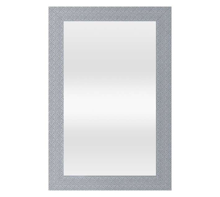 Design House Tribal Frame Mirror - White (900 x 600mm)
