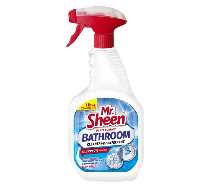 Mr.Sheen Multi-Surface Bathroom Cleaner and Disinfectant (1L)