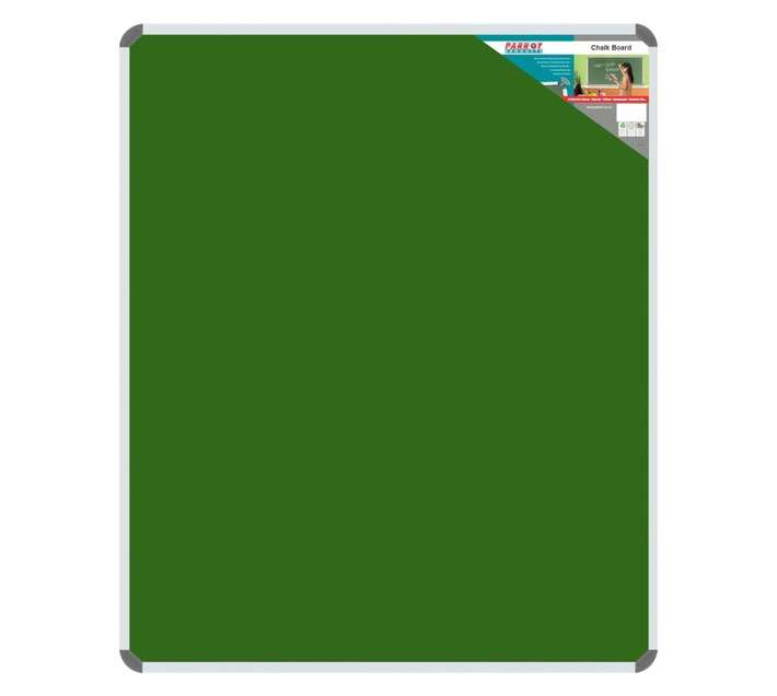 Parrot Products BD2848 Aluminium Frame Chalk Board (1200 x 1000mm)