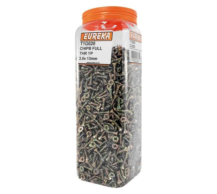 Eureka 3.5 x 13mm Chipboard Full Thread Yp (Q3000)