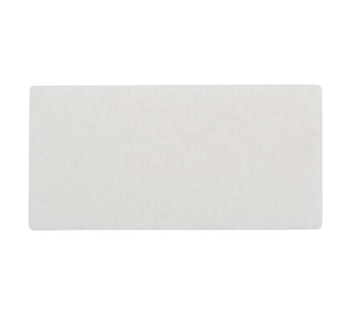 Safe Top Adhesive Felt Pad Rectangular - White (50 x 100 x 1 Pad)