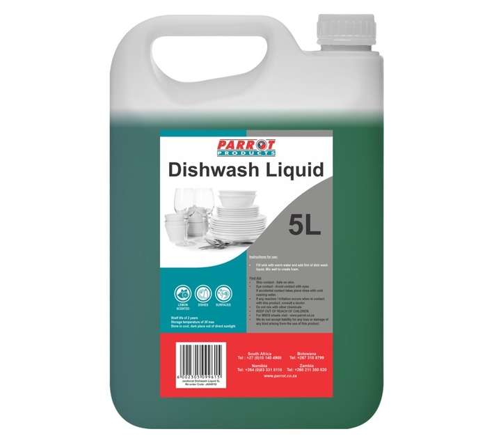 Parrot Janitorial Dishwashing Liquid (5L)