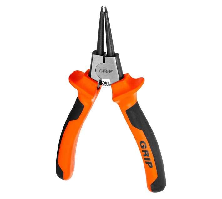 Grip pliers circlip ext. straight nose 175mm