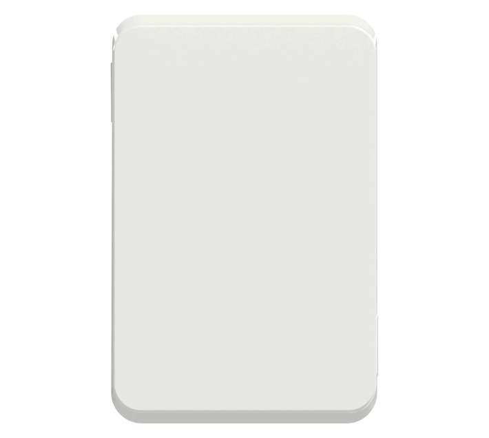 Eurolux Iconic Blank Plate and 2x4 Skin -White
