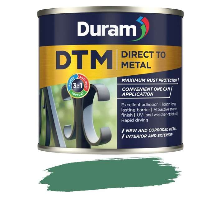 Duram DTM Hammered - Metallic Green (250ml)