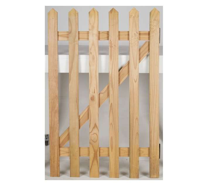 Wild Ways CCA Treated Picket Fence Gate - Natural (1200 x 780mm)