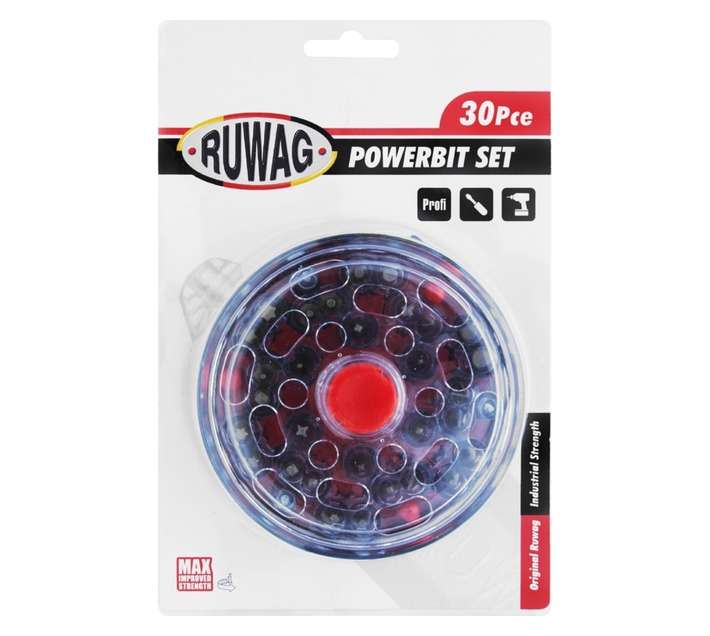 Ruwag Pop-up Professional Power Bit Set (30 Piece)
