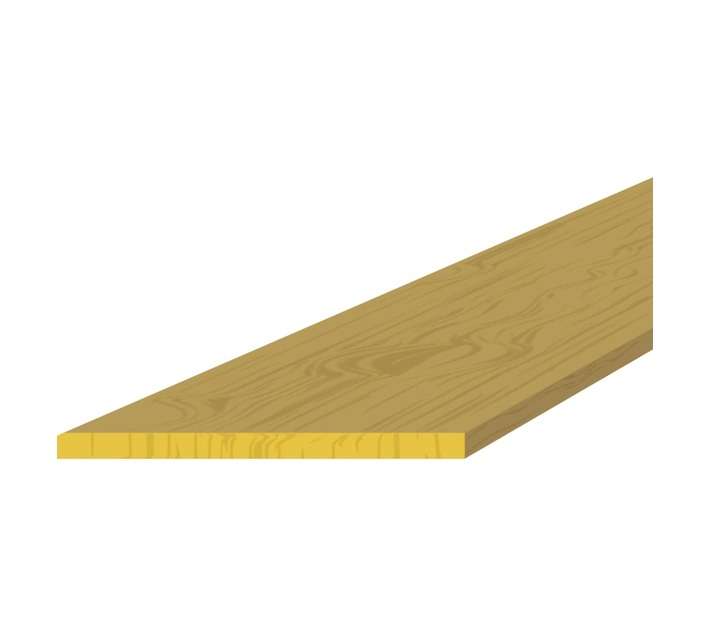 PAR Hard Wood Untreated (22 x 144mm x 2.4m)