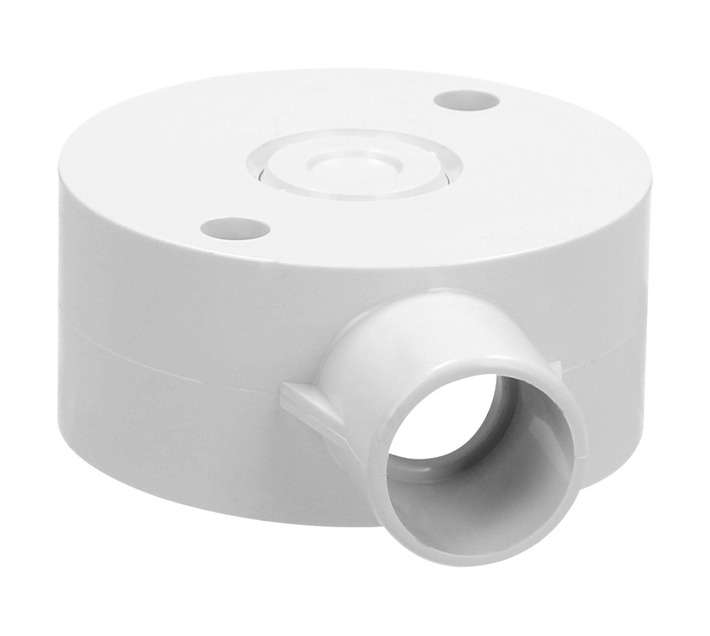 PVC Round Box 1 Way 20mm