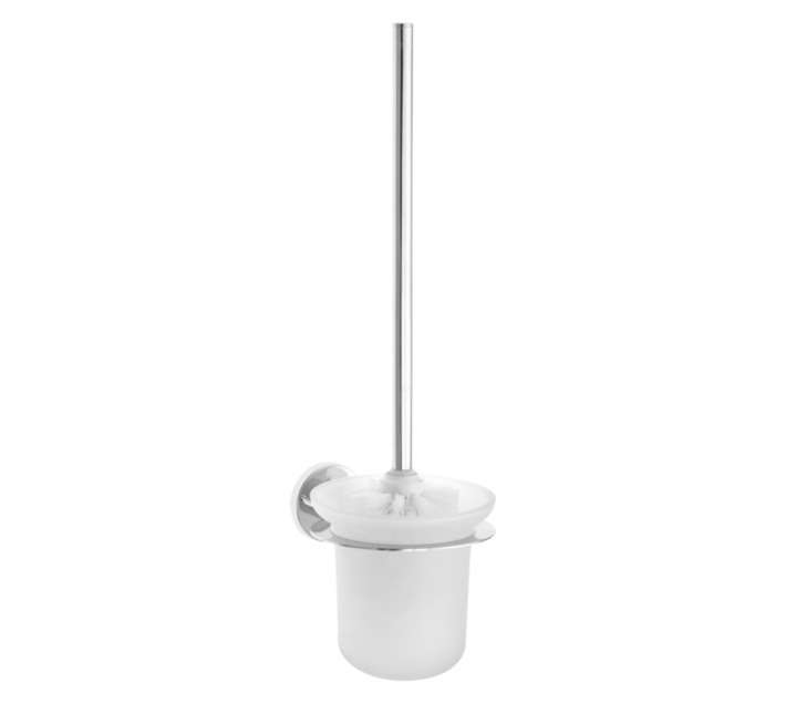Lusso Bianco Toilet Brush Holder - Chrome (200 x 30 x 480mm)
