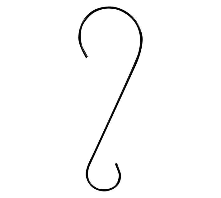 Fusion Home Small S Hook - Black (295mm)
