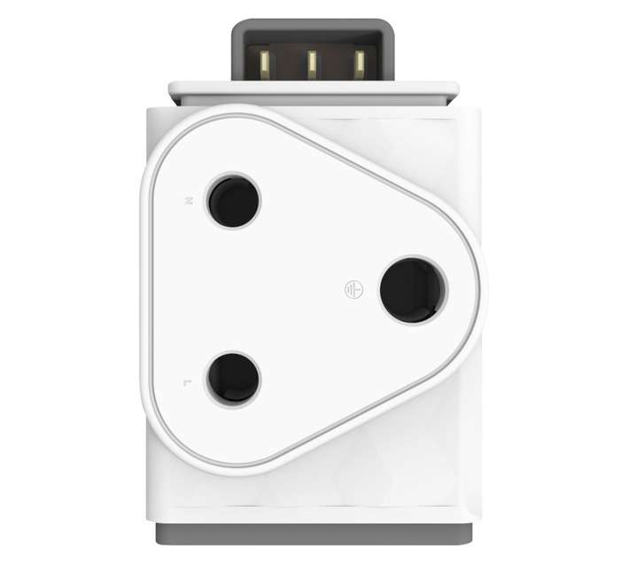 Allocacoc Power Strip 16A Socket Adaptor