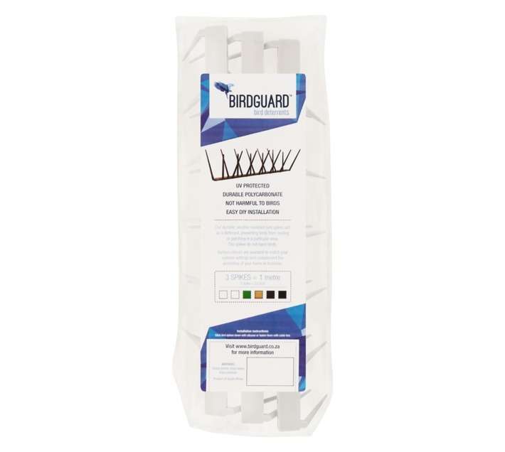 Birdguard 3 x Bird Spikes - White (1000mm)