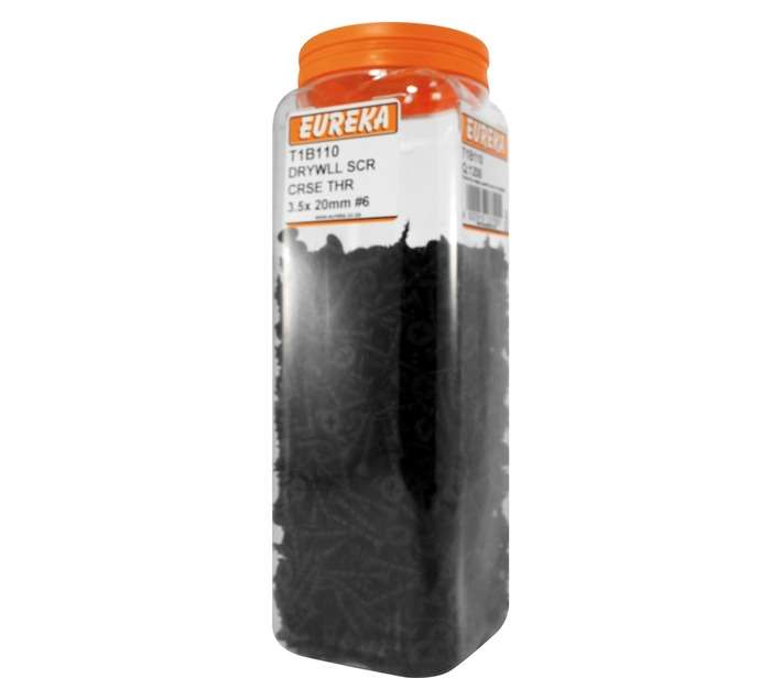Eureka 1200 x Coarse Drywall Screws (3.5 x 20mm)