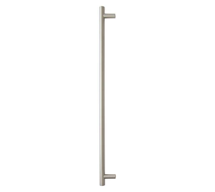 Home and Kitchen Stainless Steel Hollow Bar Handle - Silver (352mm)