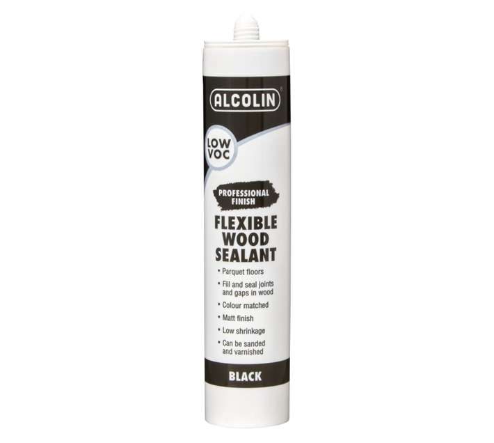 Alcolin Flexible Wood Sealant Black 280ml