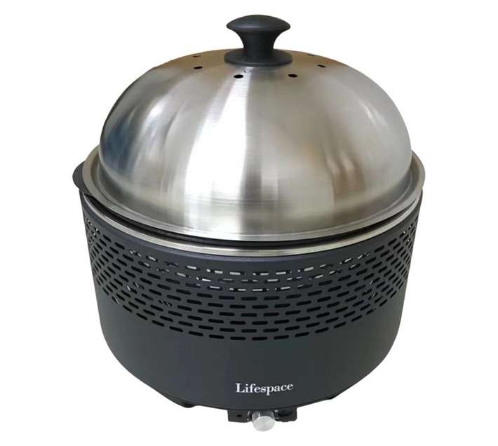 Lifespace Portable Braai 290mm Charcoal