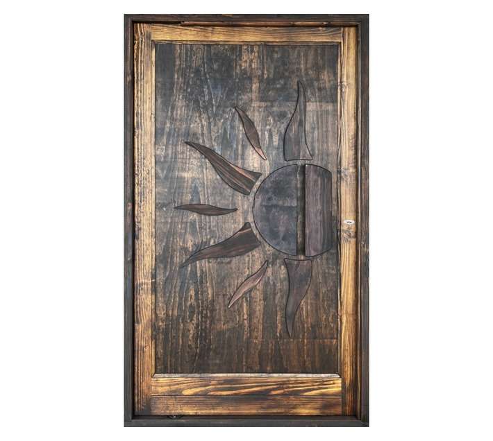 Hardwood Doors Right Hand Ilanga Pivot Door (1200 x 2100mm)