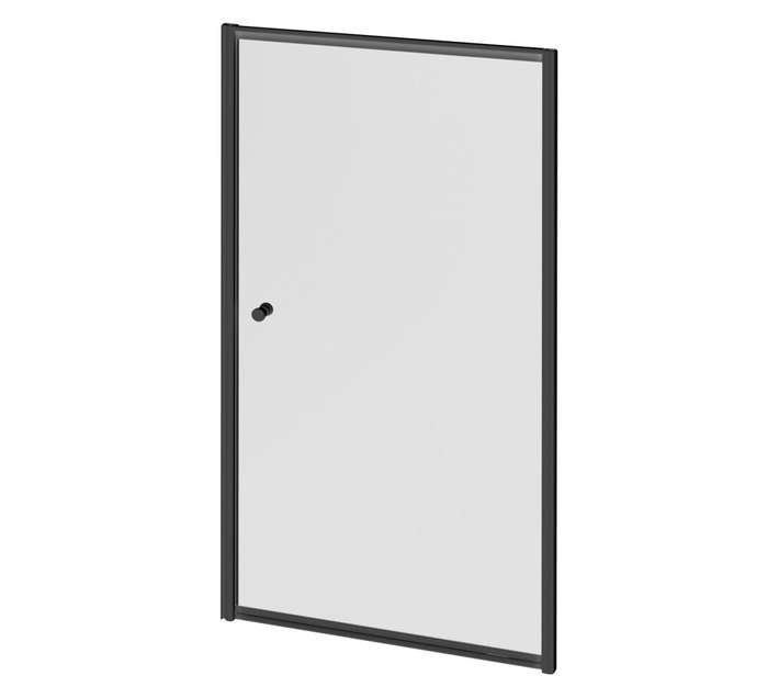 Finestra Aspire Sliding Shower Door - Black (900mm)