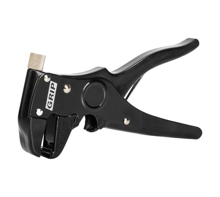 Grip wire cutter automatic stripper