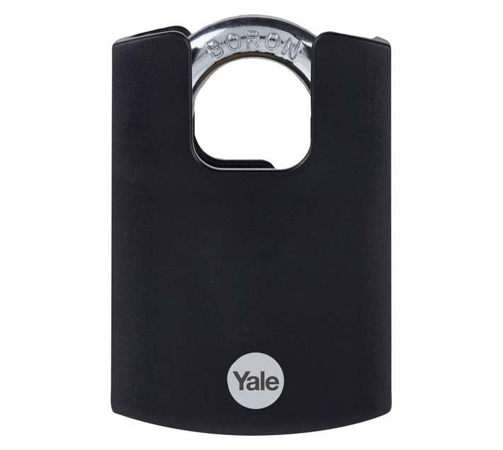 Yale Closed Shackle Padlock - Black (50mm)