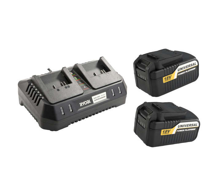 Ryobi XB Battery and Charger 18V XB-4000K